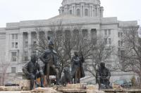 Statuary around the Capital Building