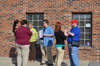 Access II and Meril staff before Learning Day